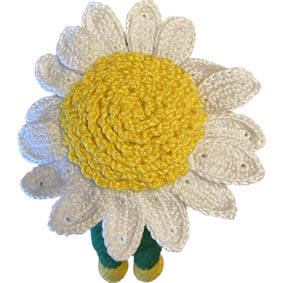 Bloemenpop met tuinbroek 